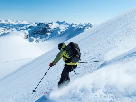 Ski touring in Tromsø, Northern Norway