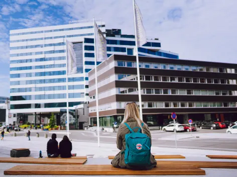 View to Clarion Hotel the Edge on Tromsø