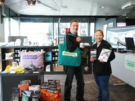 Tromsø visitor centre and shop in Storgata 83