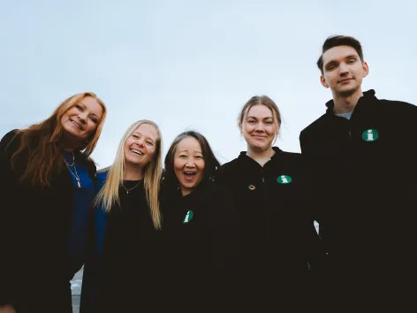 Employees Visit Tromsø smiling