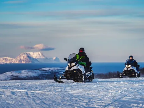 Snowmobiling