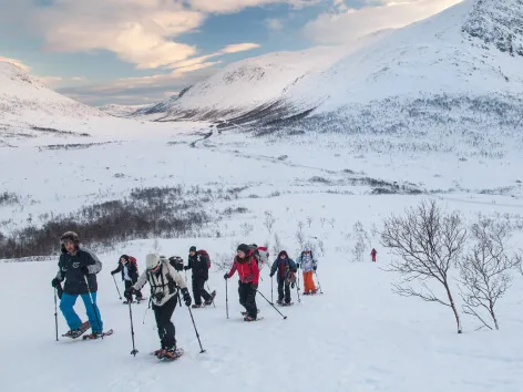 fottur skitur i tromsøfjellene