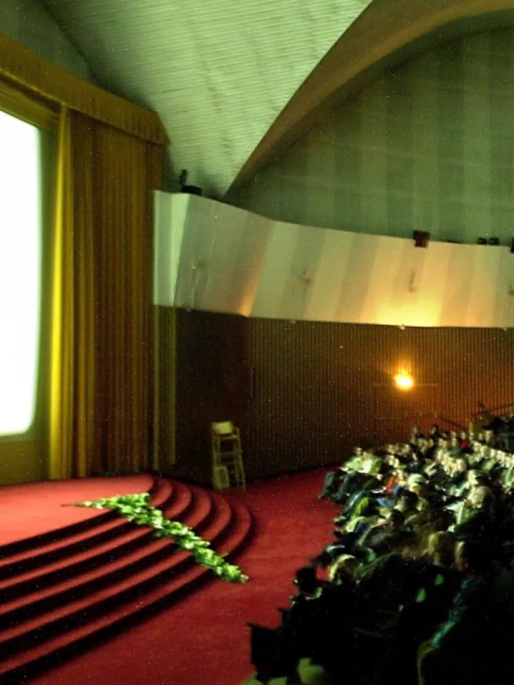 Inside the old Fokus cinema 