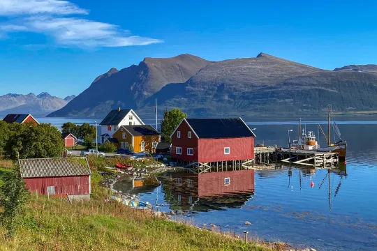 Finnkroken at Reinøya outside of Tromsø