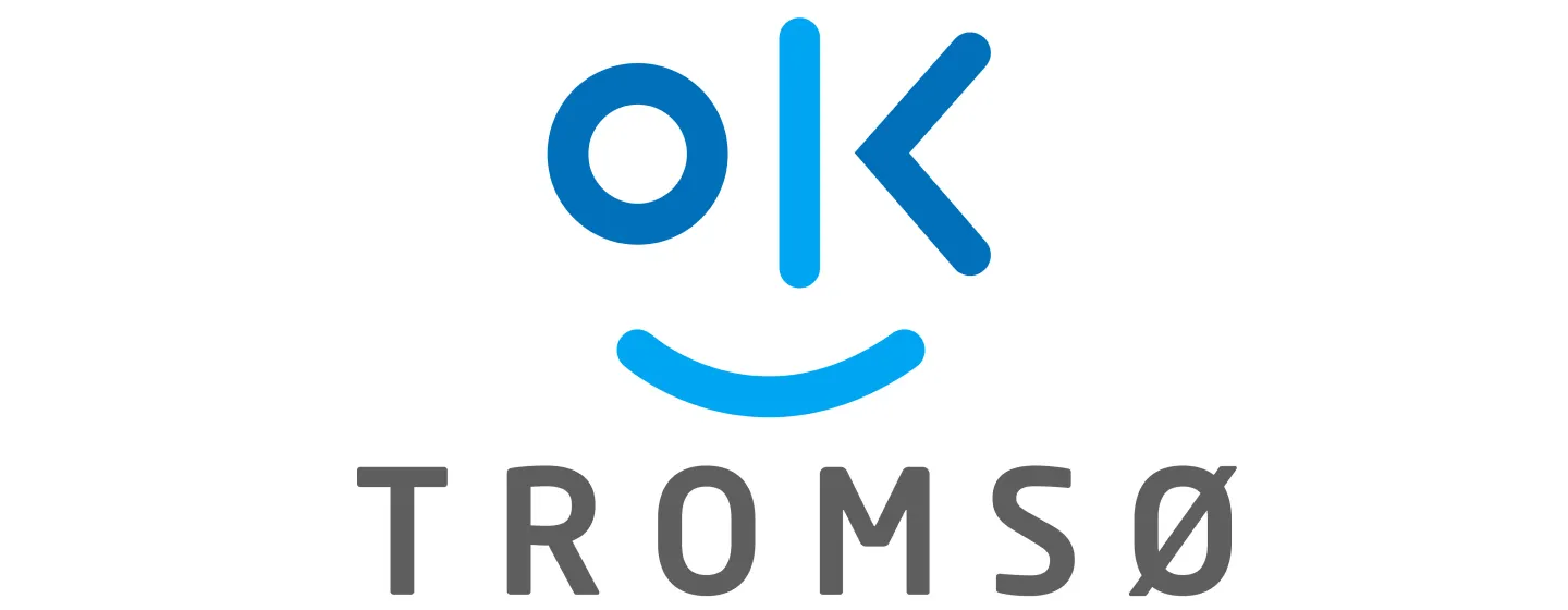 Logo for the travel company OK Tromsø