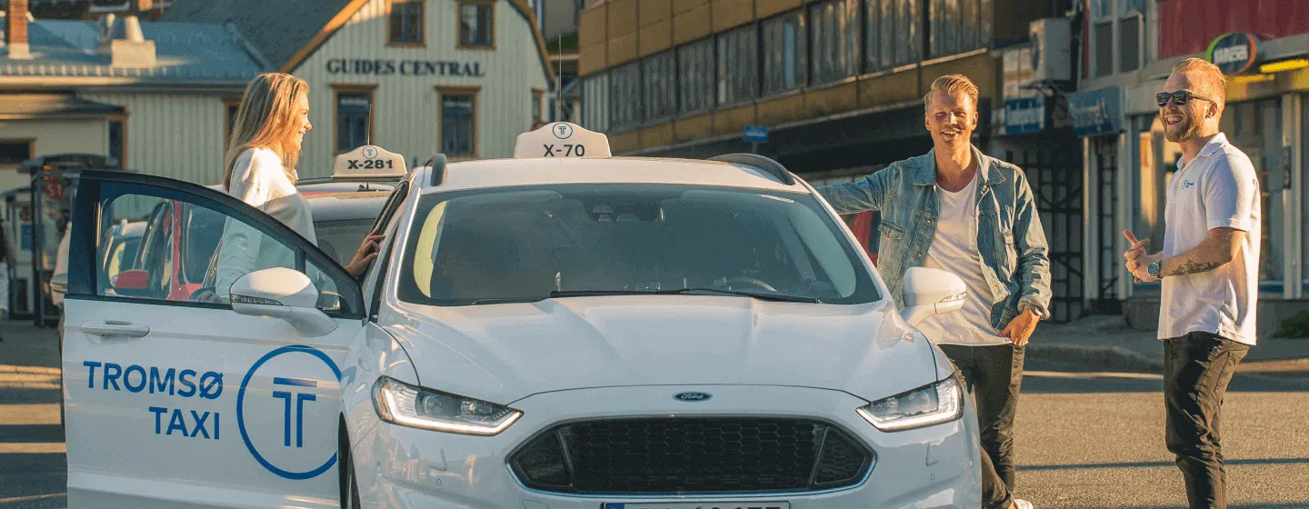 Taxi in Tromsø city centre