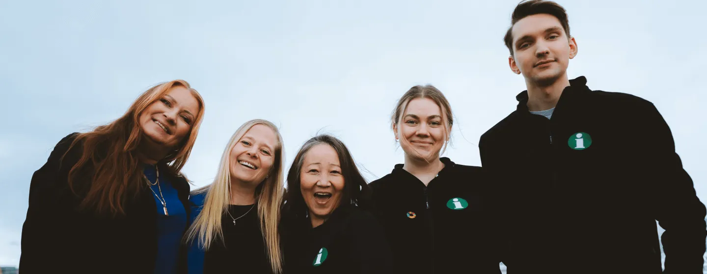 Employees Visit Tromsø smiling