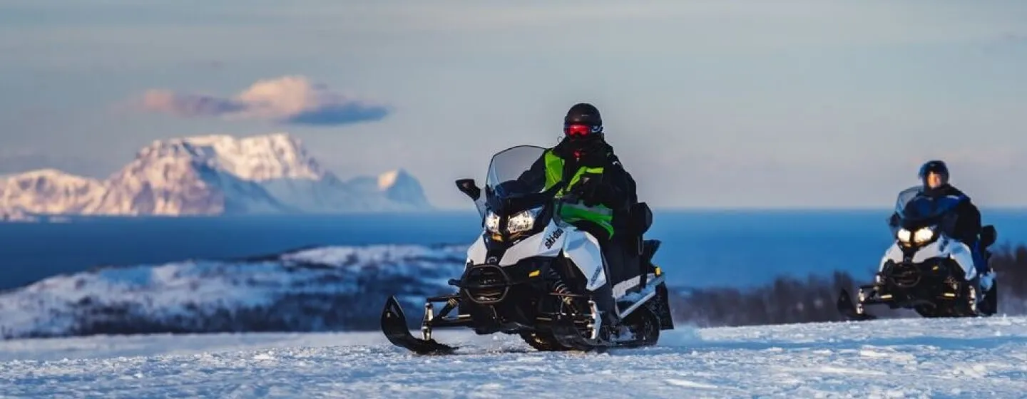 Snowmobiling