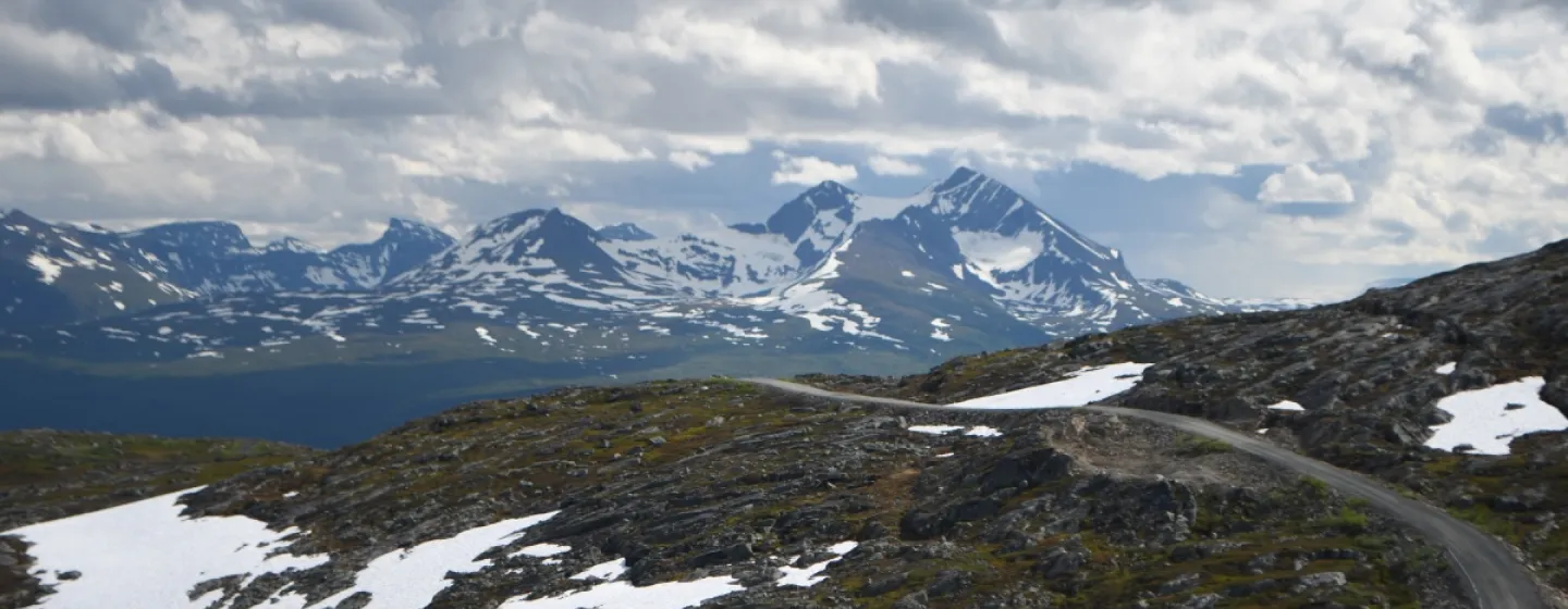 Fjellutsikten fra Bardufoss