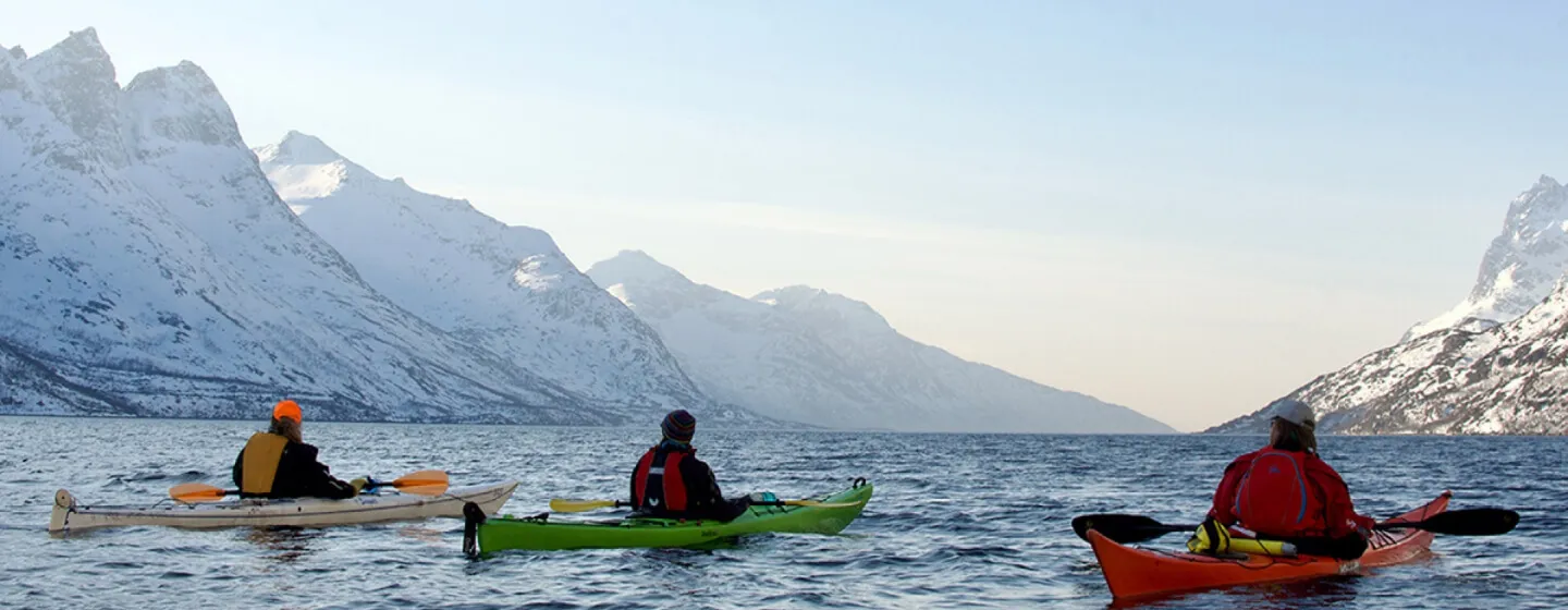 Winterkayaking Sommarøy Adventure