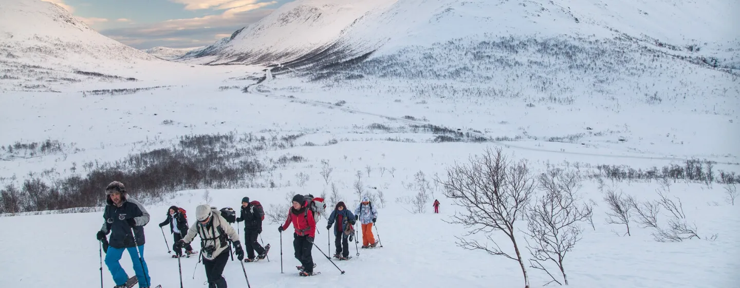 fottur skitur i tromsøfjellene