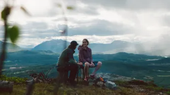 People hiking in Målselv